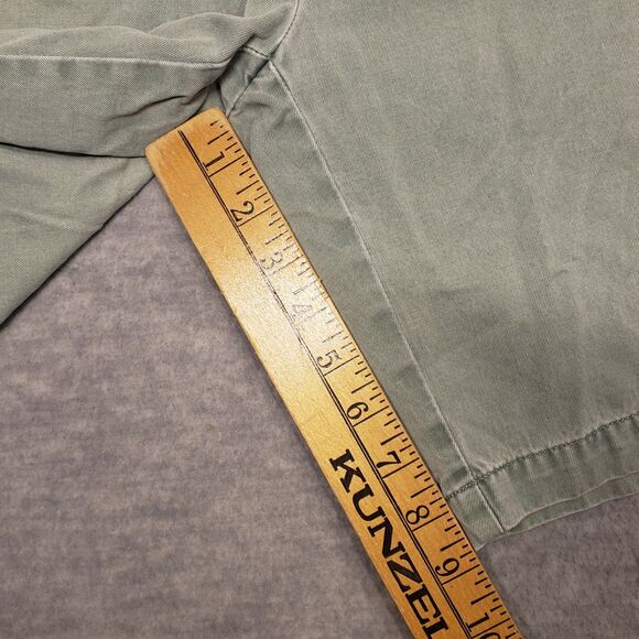 Vintage Peter Millar Chino Golf Shorts Mens 36 Green Khaki Crown Retro Casual - Picture 5 of 7